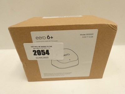 Lot 2054 - *Sealed* eero 6+ Mesh WiFi router