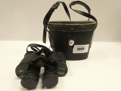 Lot 2056 - Chinon 8X30 binoculars with case