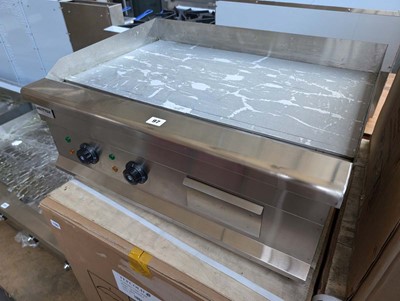 Lot 97 - 70cm electric Heittox bench top mirrored top...