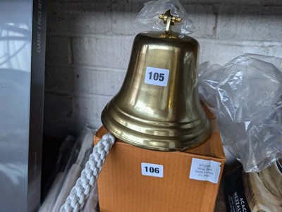 Lot 106 - Vintage style ornamental ships bell