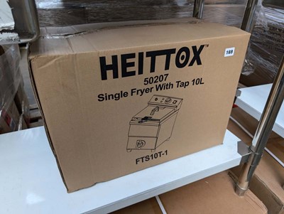 Lot 169 - Electric Heittox single tank fryer 10L
