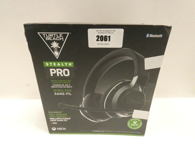 Lot 2061 - Turtle Beach Stealth Pro wireless headset