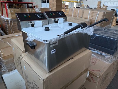 Lot 185 - 52cm electric Heittox twin tank bench top...