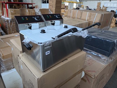 Lot 186 - 52cm electric Heittox twin tank bench top...