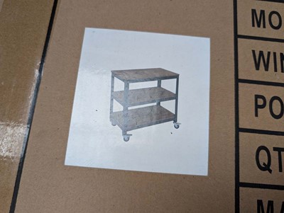 Lot 403 - 3 tier mobile table