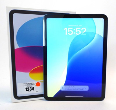 Lot Apple iPad (10th Generation) Wi-Fi, 64GB, Blue,...