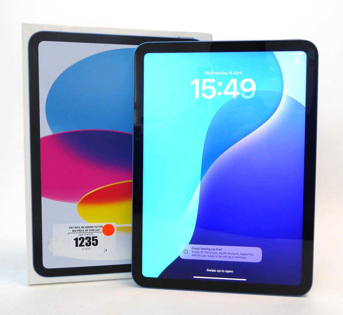 Lot Apple iPad (10th Generation) Wi-Fi, 64GB, Blue,...