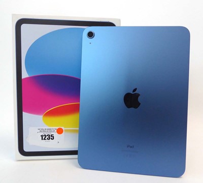 Lot Apple iPad (10th Generation) Wi-Fi, 64GB, Blue,...