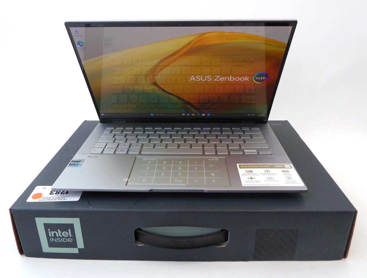 Lot ASUS Zenbook Laptop UX3402V, Intel i9-13900H,...