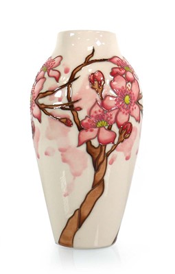 Lot 326 - A Moorcroft vase of slender ovoid form...