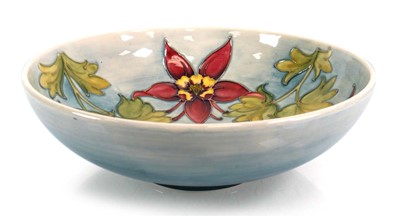 Lot 328 - A Moorcroft fruit bowl of circular form...