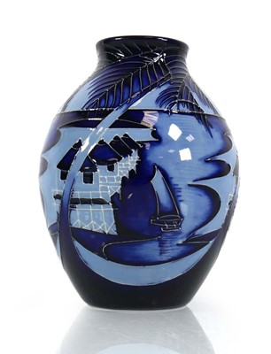 Lot 333 - A limited edition Moorcroft vase of ovoid form...