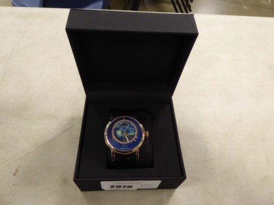 Lot 2076 - Zihlmann & Co. moonphase automatic wristwatch...