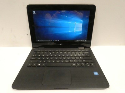 Lot 2004 - HP Stream X360-11-AA laptop with Intel Celeron...