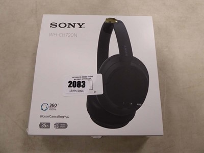 Lot 2083 - Boxed pair of Sony WH-CH720N noise cancelling...