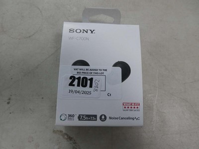 Lot 2088 - Boxed pair of Sony WF-C700N noise cancelling...