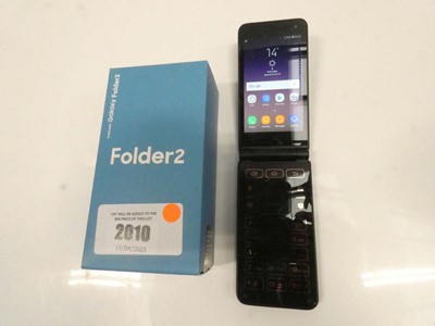 Lot 2010 - Samsung Galaxy Folder2 16GB with box and charger