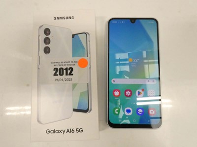 Lot 2012 - Samsung Galaxy A16 5G 128GB Grey with box