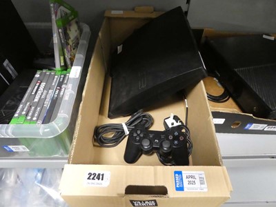 Lot 2253 - Sony PlayStation 3 together with cables and...