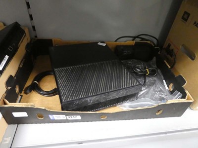 Lot 2254 - Xbox One console with controller, cables, and...