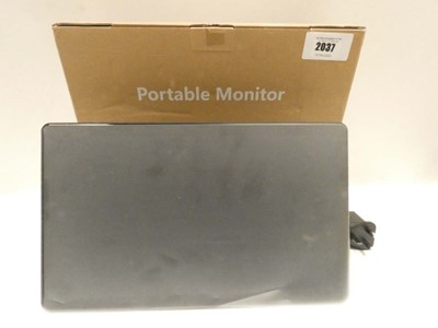 Lot 2037 - Portable monitor, boxed
