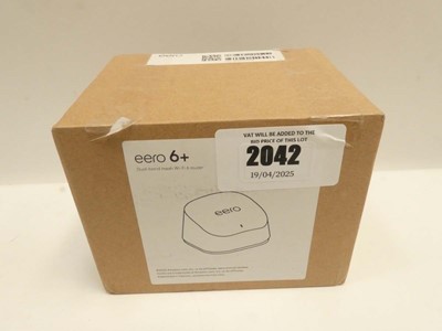 Lot 2042 - eero 6+ Mesh WiFi router