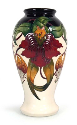 Lot 345 - A Moorcroft vase of shouldered form decorated...
