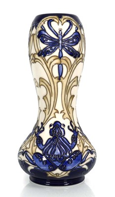 Lot 347 - A limited edition Moorcroft vase of gourd form...
