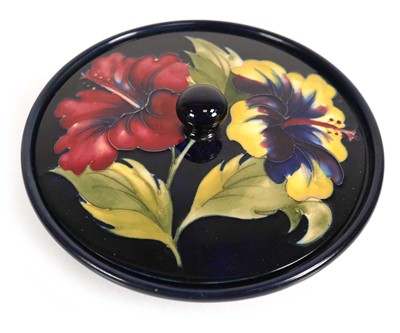 Lot 348 - A Walter Moorcroft powder bowl and cover...