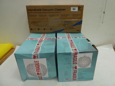 Lot 3330 - Superlex handheld vacuum cleaner and 4 acrylic...