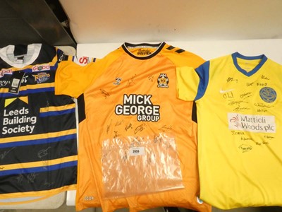 Lot 2055 - Cambridge United & Dial Square football shirts...