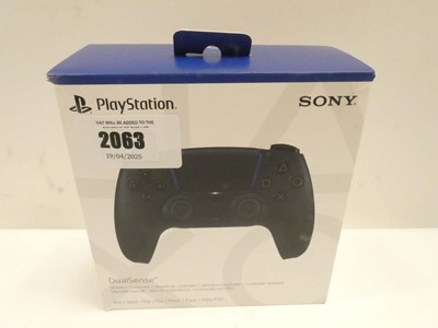 Lot 2063 - PS5 DualSense Black wireless controller