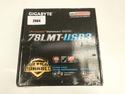 Lot 2064 - Gigabyte 78LMT-USB3 motherboard