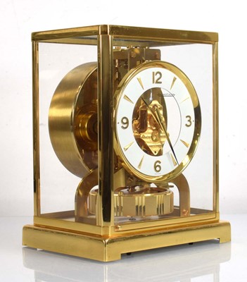 Lot 55 - A 1970's Jaeger Le-Coultre 'Atmos' clock with...