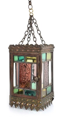 Lot 60 - An early 20th century copper-finished and...