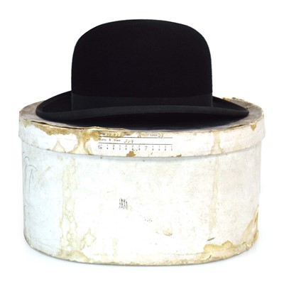 Lot 61 - A Cristy's wool felt bowler hat, stamped F138,...