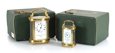 Lot 72 - A graduated pair of 20th century carriage...