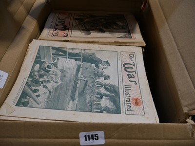 Lot 1145 - Box of The War Illustrated magazines