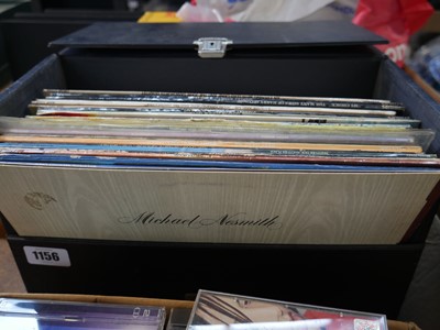 Lot 1156 - Record case containing various vinyl incl....