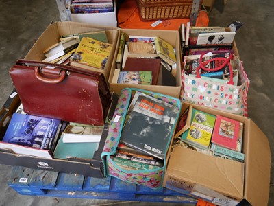 Lot 1159 - Pallet containing various books