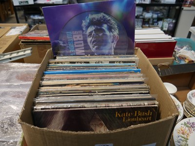 Lot 1168 - Box containing records incl. Led Zeppelin,...