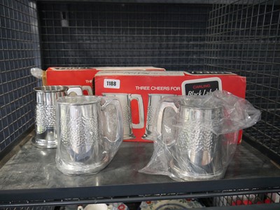 Lot 1188 - 2 sets of Carling Black Label drinking...