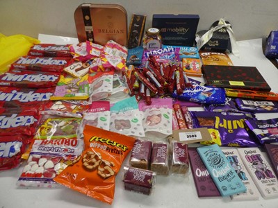 Lot 3503 - Confectionary including selection boxes, wine...