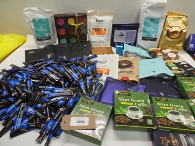Lot 3504 - Coffee beans, instant coffee sachets, Slim...