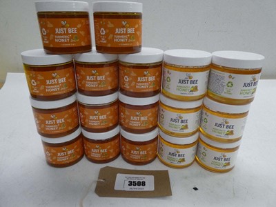 Lot 3508 - 11 x Just Bee Tumeric+ honey and 6 x Just Bee...