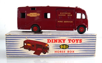 Lot 245 - A Dinky 981 horse box, boxed