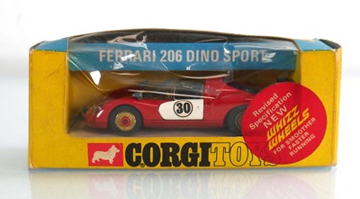 Lot 246 - A Corgi 344 Ferrari 206 Dino sport, boxed