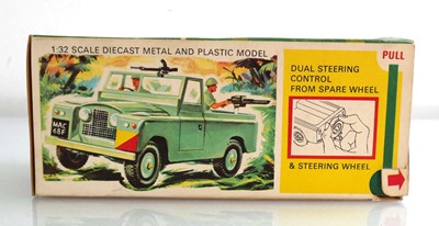 Lot 249 - A Britains 9777 military Land Rover, boxed