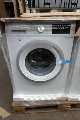 Lot 67 - WM14N202GBB Siemens Washing machine