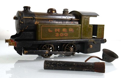 Lot 254 - A Bowman O gauge 0-4-0 steam driven tank loco '...